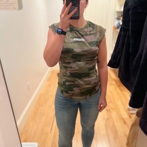 Velocity Tee - Olive Canvas Camo